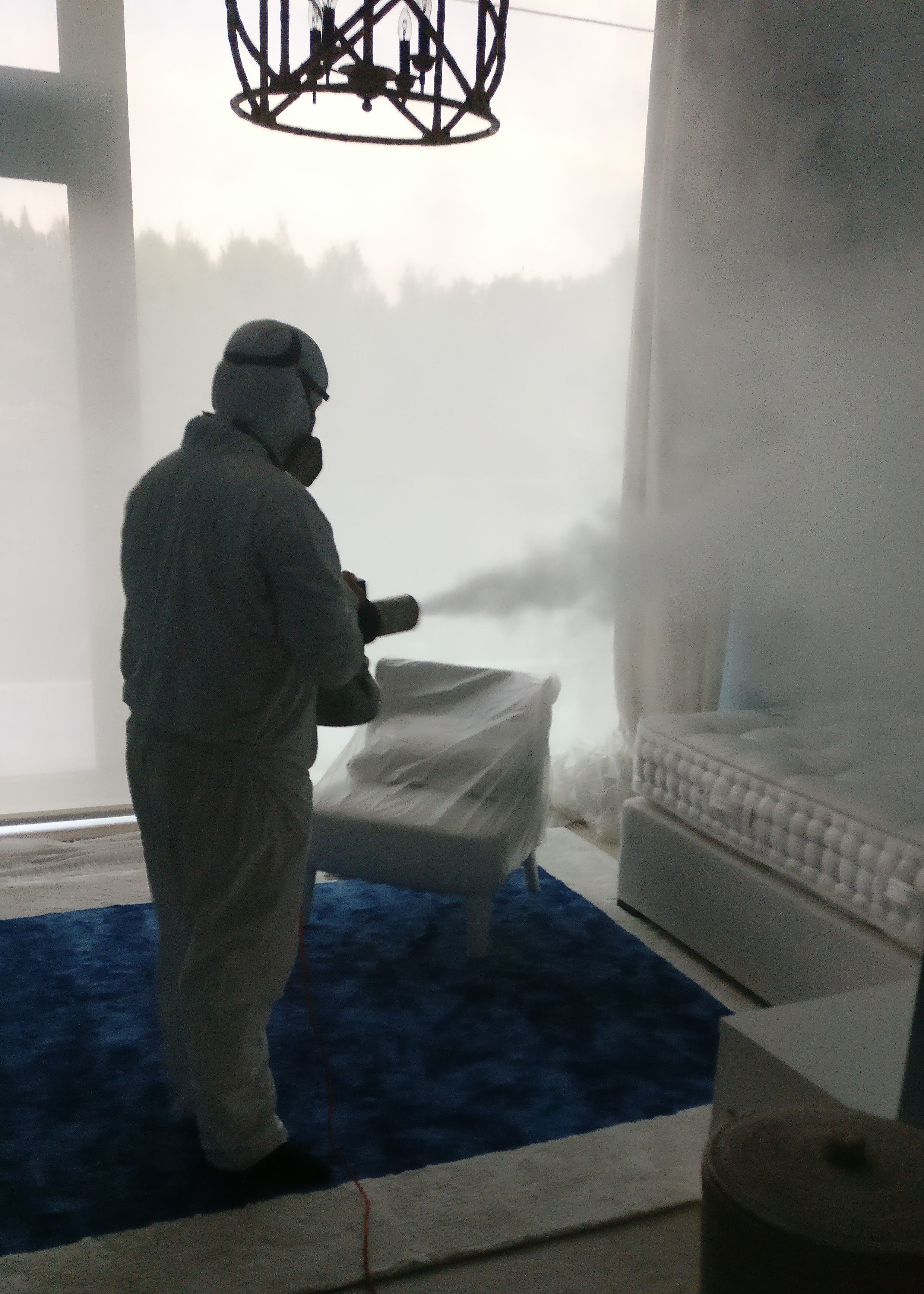 Сухой туман от запахов. Обработка сухим туманом в Екатеринбурге.